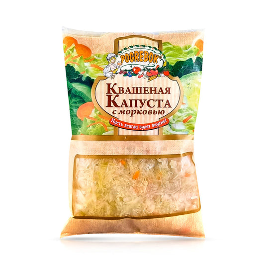 Sauerkraut Carrot Pogrebok 550g