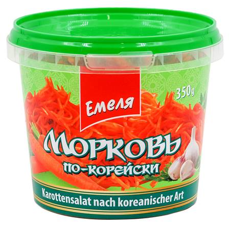 Морковь по-корейски "Эмела" 350г
