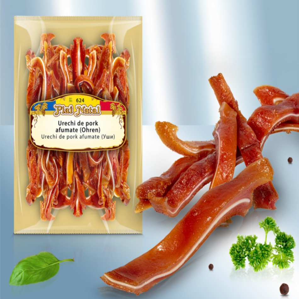 Smoked Pork Ears ±300g