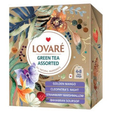 Green Tea Assorted Lovare 48g