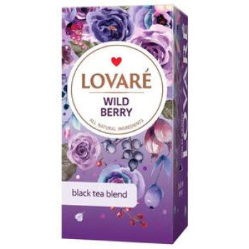 Black Tea Lovare Wild Berries 48g