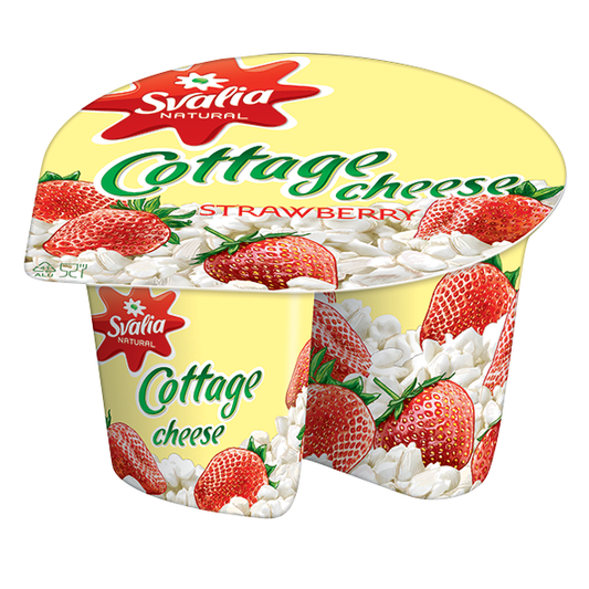 Cottage Cheese with Strawberry "Svalia" 150g