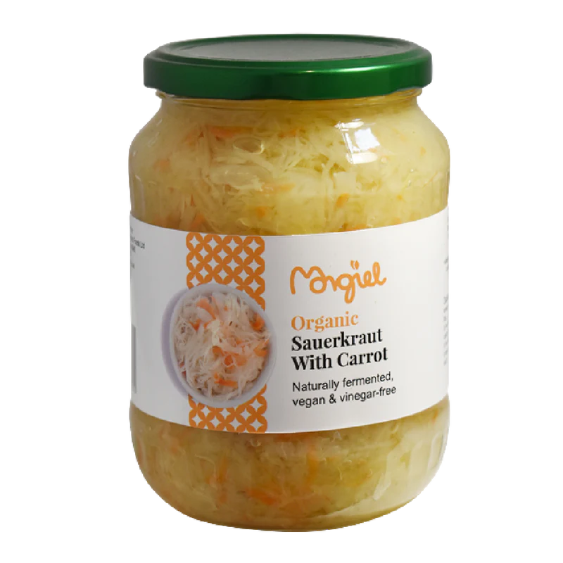 Organic sauerkraut with carrot 680g