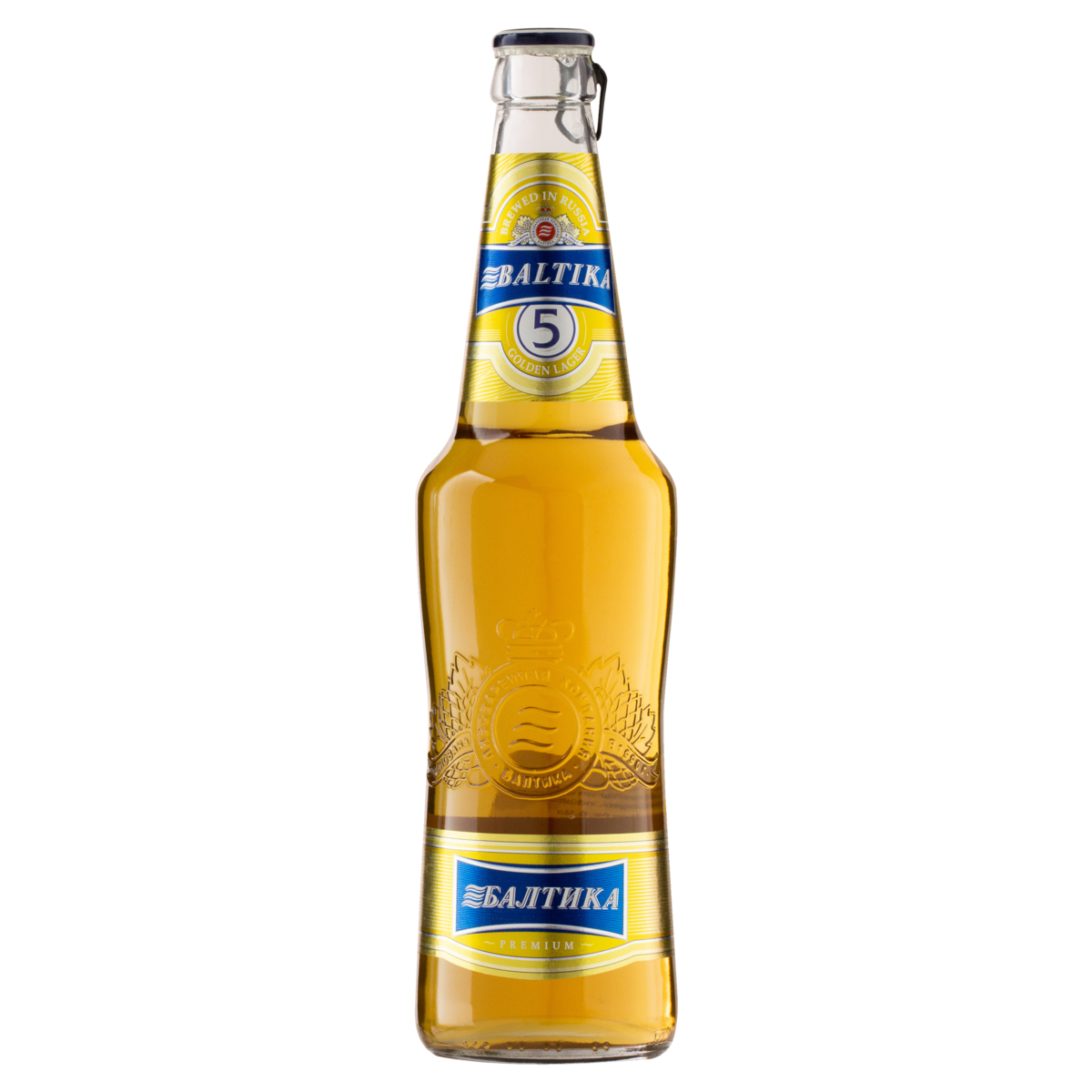 Пиво Балтика 5 Золотое 5.3% Алк.0.47л
