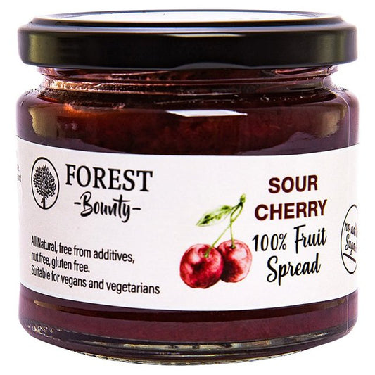Sour Cherry Spread 100% "Forest Bounty" 250g