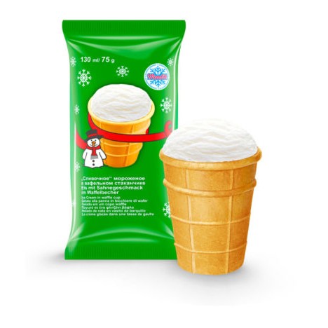 Ice Cream Cream Flavour "Snowman" 120ml