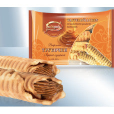 Wafer Tubes with Condensed Milk Filling 340g