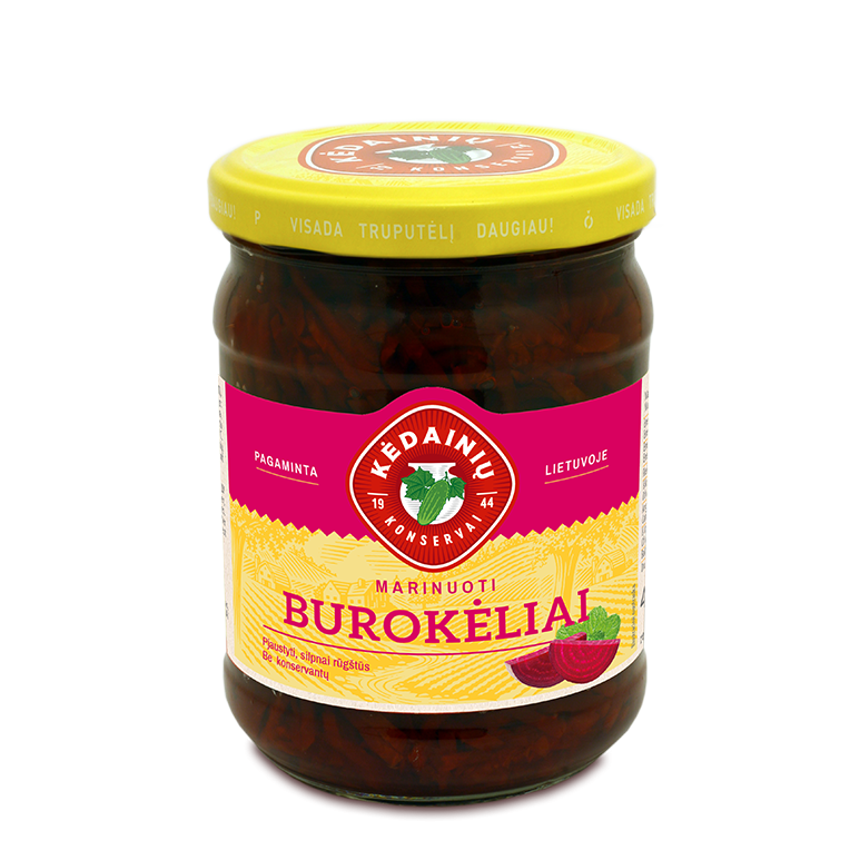 Pickled Red Beetroot "Kedainiu" 500ml