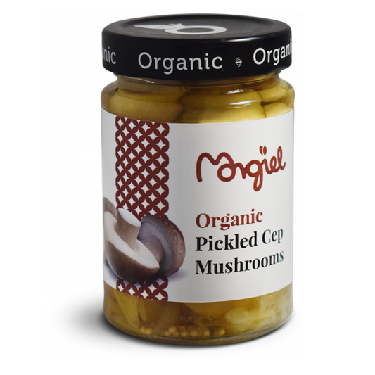 Organic Pickled Cep Mushrooms 300g