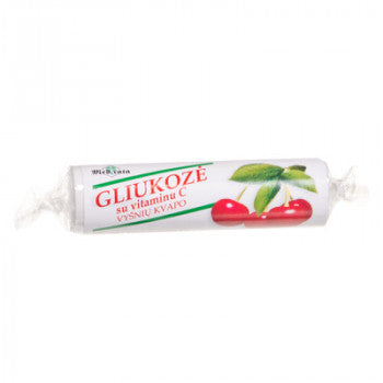 Cherry Flavour Glucose Tablets with Vitamin C 30g