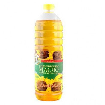 Oil Sunflower Unrefined Aromatic 1L