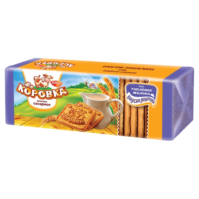 Biscuits Korovka Milk Flavour 375g