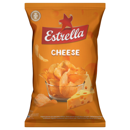 Crisps Cheese Flavour "Estrella" 130g