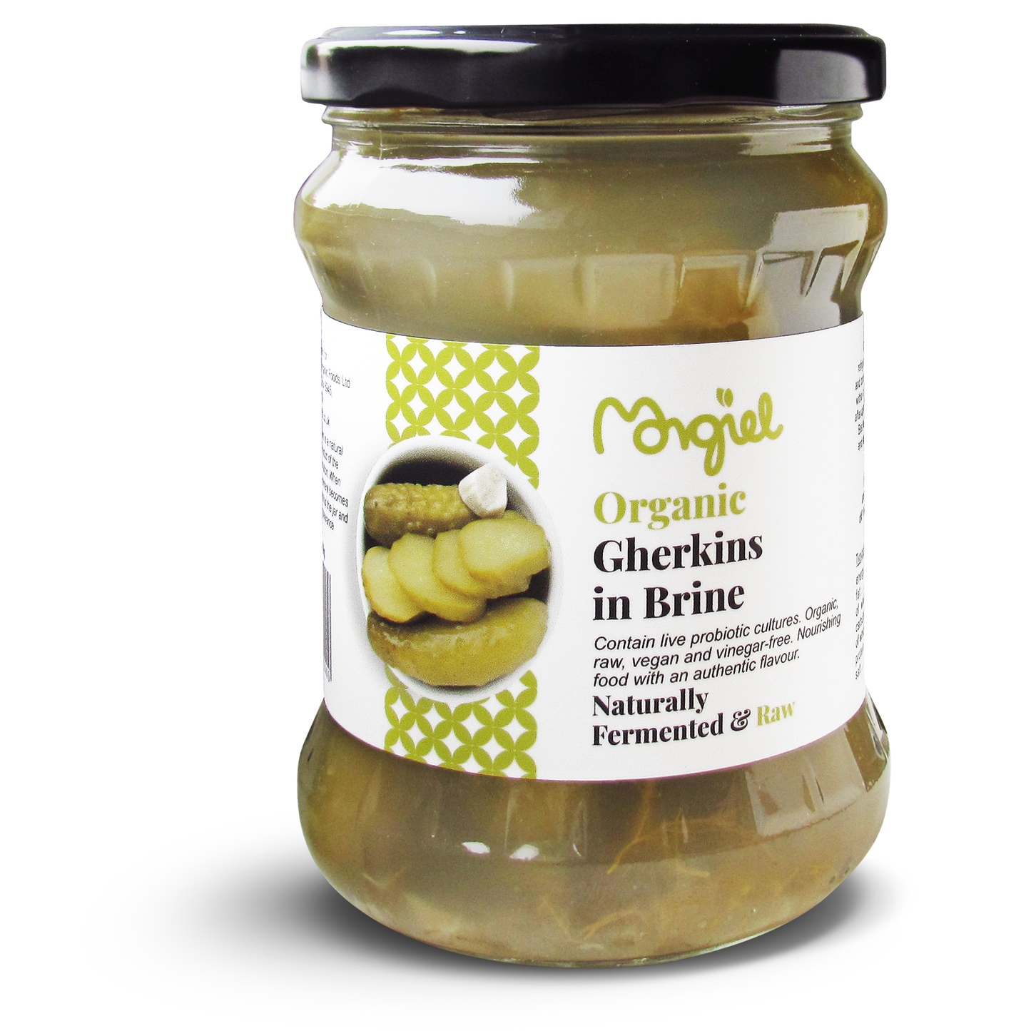 Organic Gherkins in Brine "Morigel" 820g