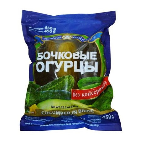 Cucumbers "Bochkovie" Teshchiny Recepty 650ml
