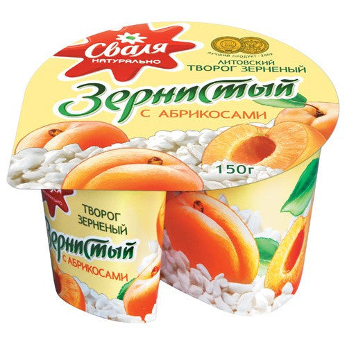 Cottage Cheese with Apricot "Svalia" 150g