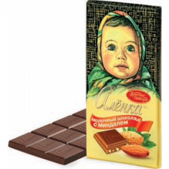 Milk Chocolate Alenka with Almond 100g