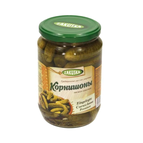 Cornichons "Zakuska" 680g