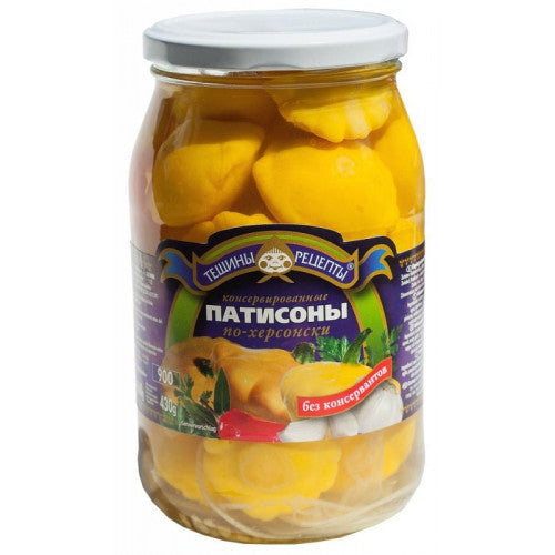 Pickled Pattypans "Teshciny Recepty" 720ml