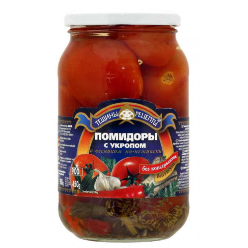 Tomatoes Po- Nezensky Pickled "Teshchiny Recepty" 860g