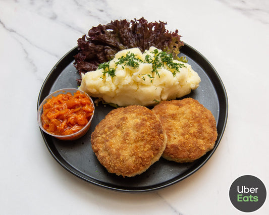 Mashed Potato with Chicken Cutlets 500g