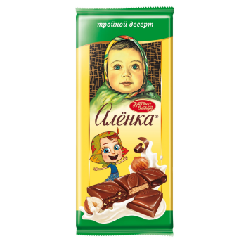 Alenka Milk Chocolate Triple Dessert 85g