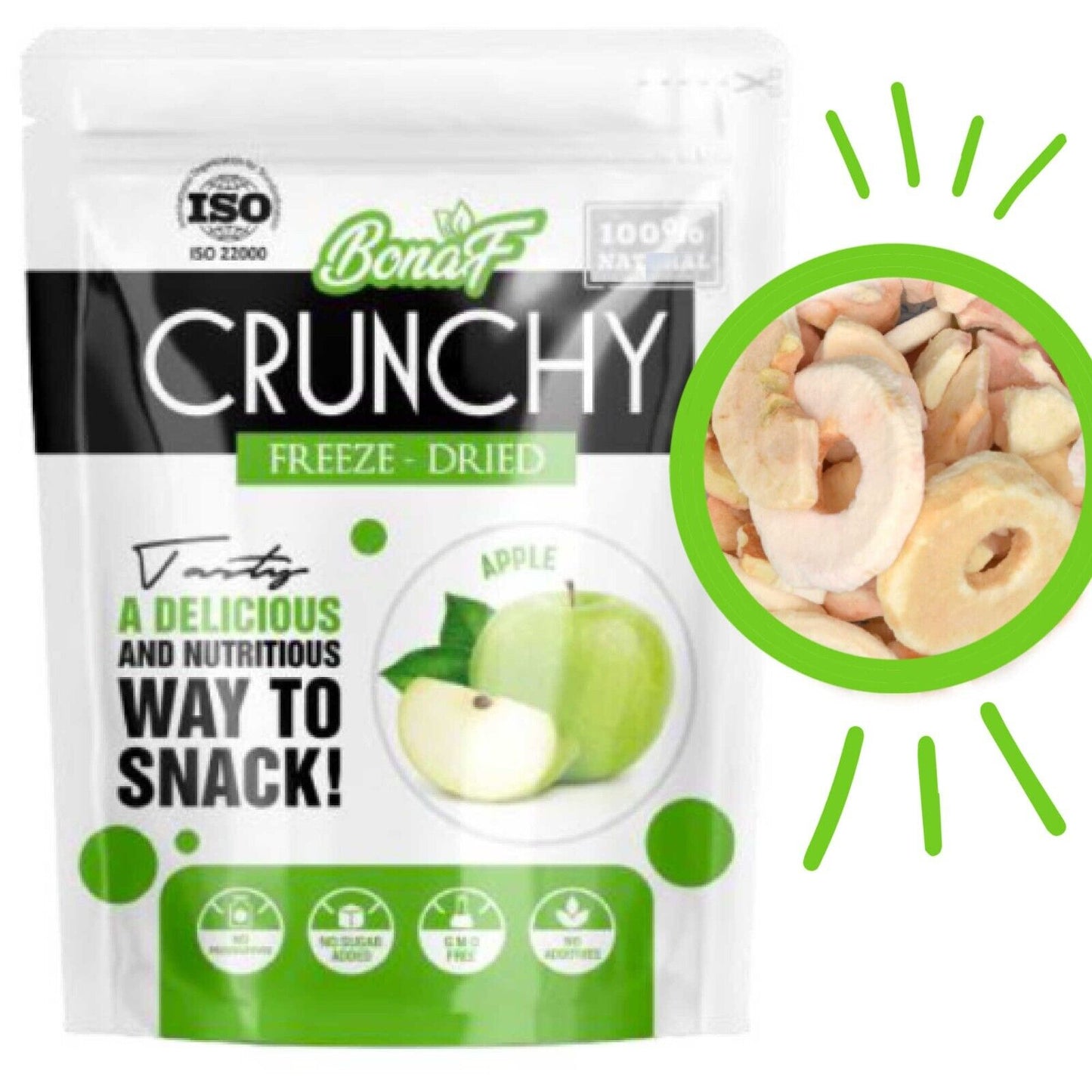 Bonaf Freeze Dried Apple 25g