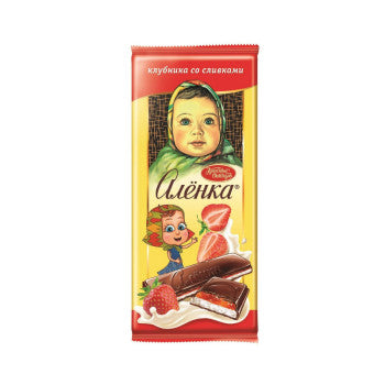 Milk Chocolate Alenka with Strawberry 87g