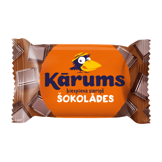 Шоколад глазированный творожный "Karums" 45г