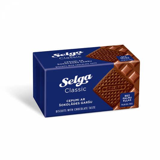 Biscuits Chocolate Flavour Selga 180g