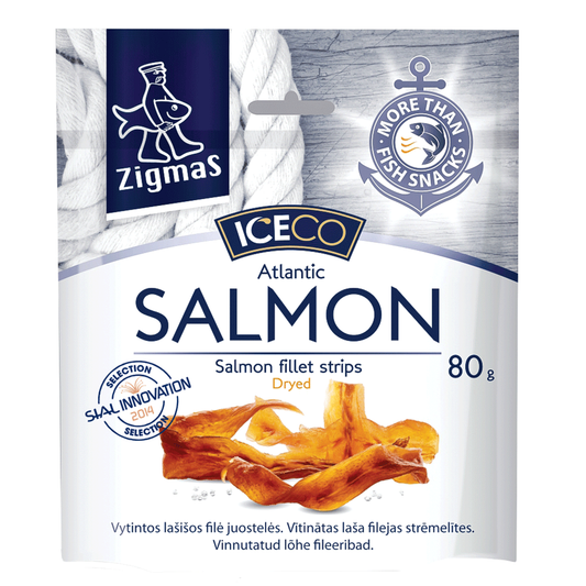 Salmon Fillets Dried "Zigmas" 80g
